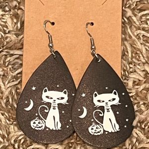 Halloween Cat Earrings